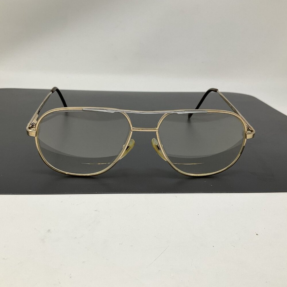 CHARMANT Aviator Vintage Eyeglasses Glasses Frame 4016 JAPAN 58 [] 16 145 Gold